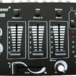 Mixer Ήχου 2CH+MIC+USB DJ-211USB TELE