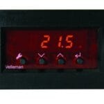 Θερμόμετρο-Θερμοστάτης Panel με Oθόνη Led VM148