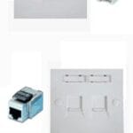 Πρίζα Δυκτίου Χωνευτή Economy L-5E 1x8P8C CENTRAL