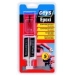 Κόλλα Epoxy 2 Συστατικών Σύριγγα 5 Λεπτών Ceys Epoxy