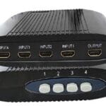 Επιλογέας HDMI 4Θέσεων+Διακόπτη 1-0084