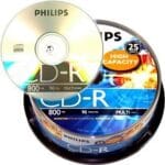 CD-R 700 MB 80 Minx52 Corina 10 Tεμαχίων Philips