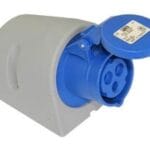 Πρίζα Βιομηχανική Τοίχου F* 3P 16A 113-6 IP44