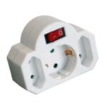 Adaptor Σούκο Μ*/1 Σούκο F*+2 Διπολικό+Διακόπτη G-118-ARC-3S