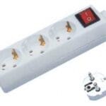 Πολύπριζο 3 Σούκο Καλώδιο 1.5Μ+Διακόπτη