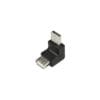 Adaptor USB AM*/AF* Γωνιακό AU0038