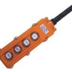 Μπουτόνιέρα Γερανού 4 Πλήκτρα Στεγανή XCD62/COD62