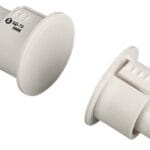 Μαγνητική Επαφή Χωνευτή Φ19 Λευκή SD-70W Γιά Πόρτες Ασφαλείας