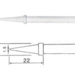 Μύτη Σταθμού Κόλλησης ZD9830C Aπλού Φ1.5mm C1-1