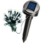 Ηλιακό Φωτιστικό Κήπου Μεταλικό με 24 Led HEIT 36943