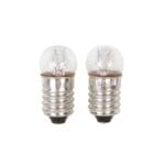 Λαμπάκια Φακού Βιδωτά 4.5V 0.1A GE 1/2 Ε10 Σφαιρικά