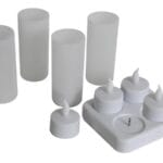 Κεράκια Ρεσό Με Led Επαναφορτιζόμενα 4τεμ/Σετ XMCL13