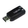 Adaptor USB AM* σε 2x3.5mm Soundcard UA0053 Logilink