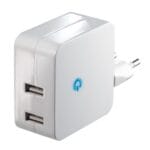 Τροφοδοτικό USB Two Port 100-240V AC σε 2x5V/4.8A MWUSB5U-1