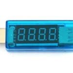 Ψηφιακό Βολτόμετρο USB M*/F* με Led Tester3-8V DC &0-3A