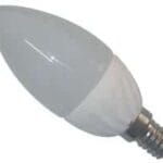 Λάμπα Led Κερί E14/WW/5W/220V AC Cool White 180o