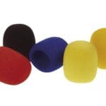 Σέτ Αντιανεμικό Μικρόφωνου Μεγάλα 5 Τεμαχίων MS-R/Y/G/O/B