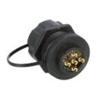 Φίς Τροφοδοσίας Αδιάβροχο Πλαστικός Σασσι F* 5Ρin CUP5W