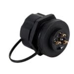 Φίς Τροφοδοσίας Αδιάβροχο Πλαστικός Σασσι F* 3Ρin CUP3W