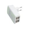 Τροφοδοτικό USB 4 Port 100-240V AC σε 4x5V/2.4A Polaroid 98215