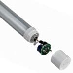 Λάμπες Φθορίου 60cm 6500Κ Με Ανακλαστήρα FL-12W-COOL