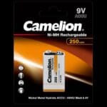 Eπαναφορτιζόμενη Μπαταρία 9V 250mAh NH9V250-BP1 Camelion
