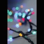 Χριστουγεννιάτια Λαμπάκια 180Led Multi Με Πρόγραμμα Πρασ. Καλωδ.