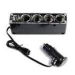 Πολύπριζο Φίς Αναπτήρα Αυτοκινήτου 1/4 Καλώδιο & USB 1504