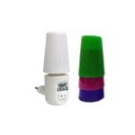Φανάρι Νυκτός με Led & Διακόπτη 1W 2700K 4 Χρώματα Καπέλα