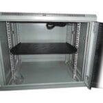 Rack Επίτοιχο Μονό Οικονομίας 9U Π60/Β50/Υ45 Ανεμιστήρας