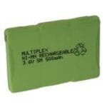 Επαναφορτιζόμενο Πάκ Πλακέ 2x2/5M 500mAh 2.4V FUJITRON