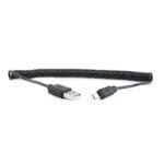 Καλώδιο USB AM*/Micro USB M* 1.8M Spiral
