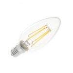 Λάμπα Led Κερί E14 4W 3000K Cob LED LM-0402