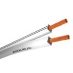 Καλώδιο Πλακέ ΓΚΡΙ-ΜΠΛΕ 2Χ0.50ΜΜ