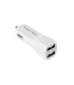 MS680853 Converter Αυτοκινήτου USB 12/5V-2100mA 2xUSB & Καλώδιο microUSB