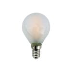 Λάμπα LED FILAMENT E14 ΣΦΑΙΡΙΚΗ 4W 2700K 220-240V MAT