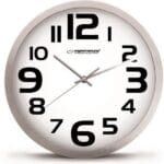 Ρολόι Τοίχου Δείκτες Zurich Μεταλλικό EHC013W