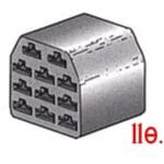 Φίσσα Πλαστική Αυτοκινήτου M* MTA 11P Μαύρη Αρσενική