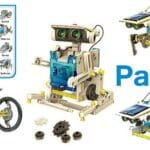 Εκπαιδευτικό Ηλιακό robot kit AG211B, 14 σε 1