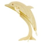 Ξύλινο 3D Παζλ Δελφίνι JP296 15τμχ ROWOOD