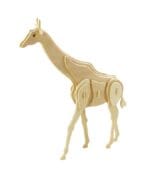 Ξύλινο 3D Παζλ Καμηλοπάρδαλη JP243, 19τμχ ROWOOD