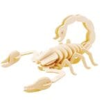 Ξύλινο 3D Παζλ Σκορπιός JP297 30τμχ ROWOOD