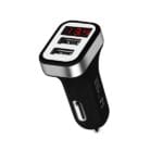 Converter Αυτοκινήτου 2USB 12V/5V 2.4+1A Ψηφιακή Ένδειξη