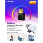 Ασύρματο USB Mini LB-LINK 300Mbps NANO