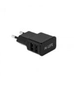 Τροφοδοτικό USB Two Port 100-240V AC σε 2x5V/2A FET-DUA