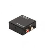 Converter Optical - Coaxial to Analog RCA OUT DM-0857-2