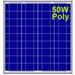 Ηλιακός Συλλέκτης Πολυκρυσταλλικός 50Wp/12V INVICTUS SRM-50P