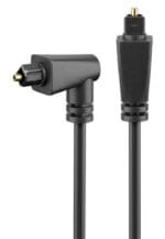 Οπτική Ίνα 1μ Toshlink CAB-O010 male σε 90° male 4mm PMMA 1m POWERTECH