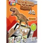 Βιβλίο ζωγραφικής 4D επαυξημένης πραγματικότητας Dinosaurs PUKKA FUN