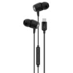 Ακουστικά Ψείρες Ενδότια Λάστιχο Earphone iXchange SE12 Type-C Black/White